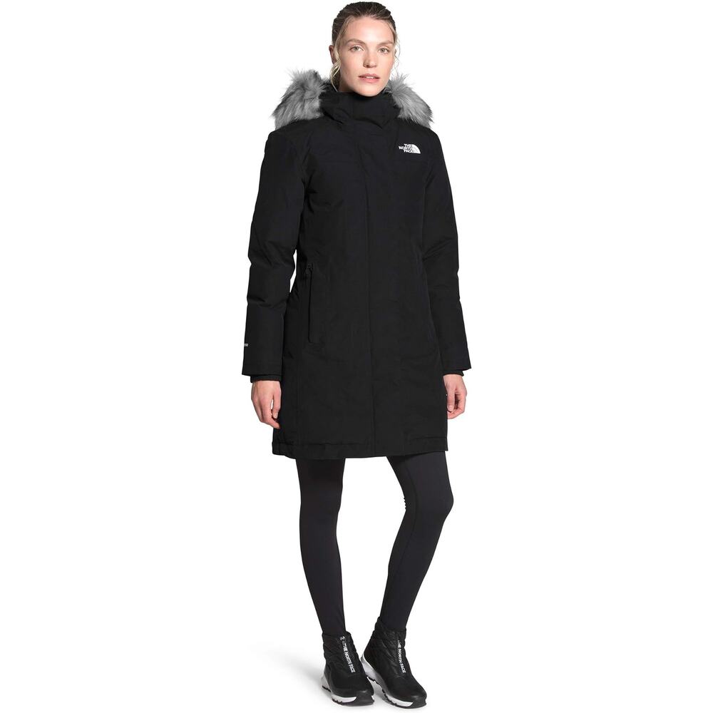 NWT The North Face Women's Arctic Parka II-White/Black - (Past Season) Sz 3X